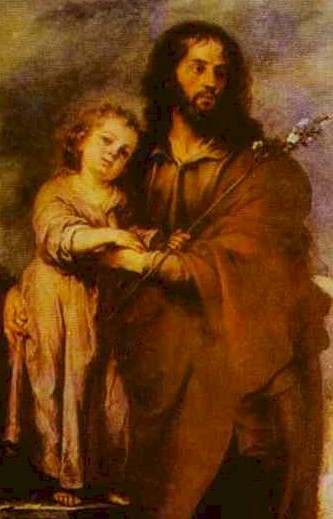 Joseph with Infant Christ (Murillo)