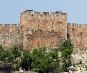 The Eastern Gate (or Golden Gate), Jerusalem (sealed in 1541)